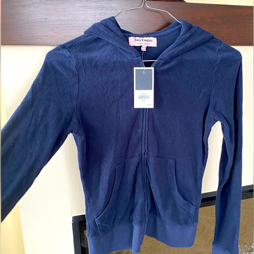NWT Juicy Couture Regal Terry Hoodie